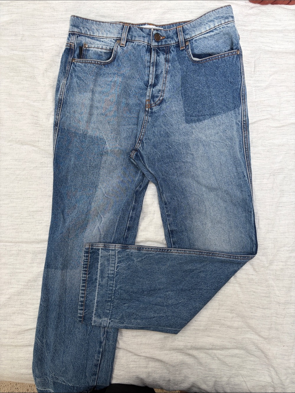 MSGM Medium Wash Denim size EU48